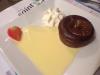 Moelleux chocolat cœur coulant caramel
